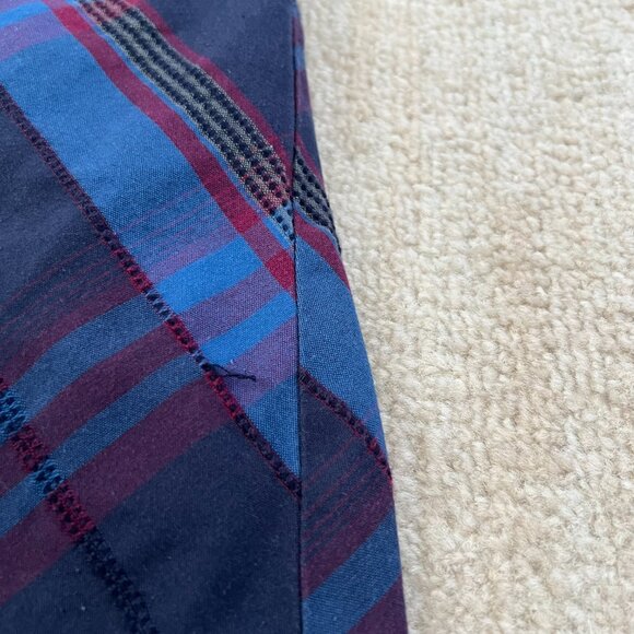 Hurley Cotton Plaid Camisole Summer Blouse Top S - Picture 7 of 9